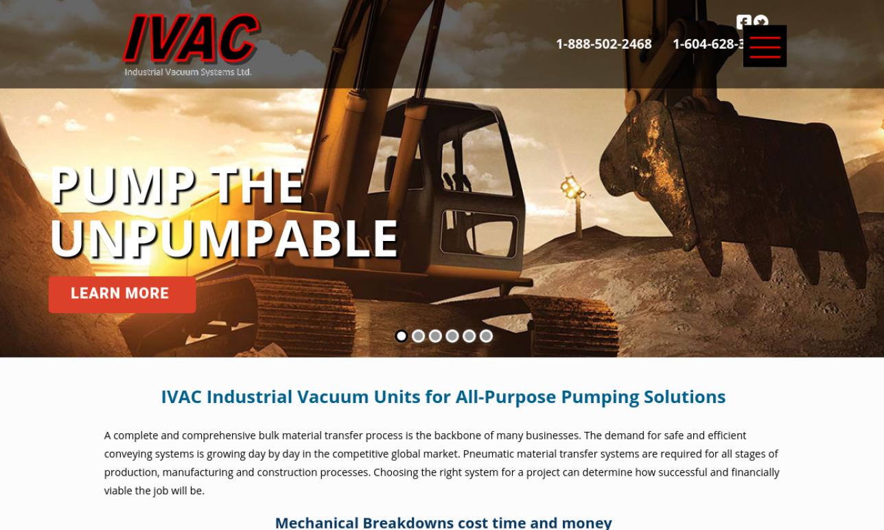 IVAC Industrial Vacuum Systems Ltd